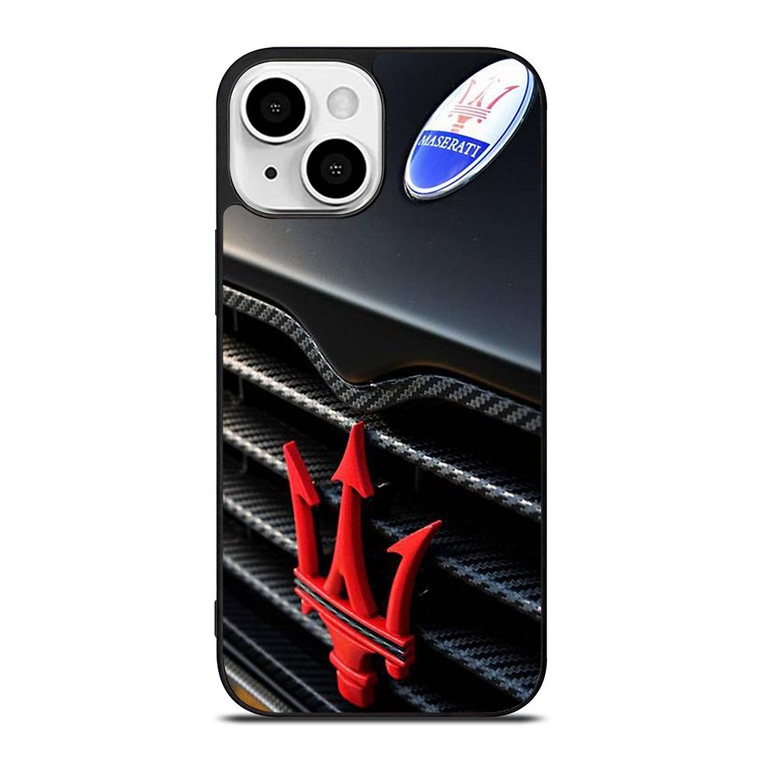 MASERATI CARBON GRILL iPhone 13 Mini Case