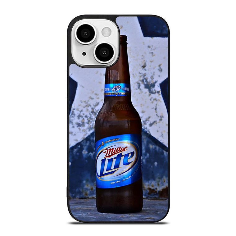 MILLER LITE BOTTLE BEER iPhone 13 Mini Case