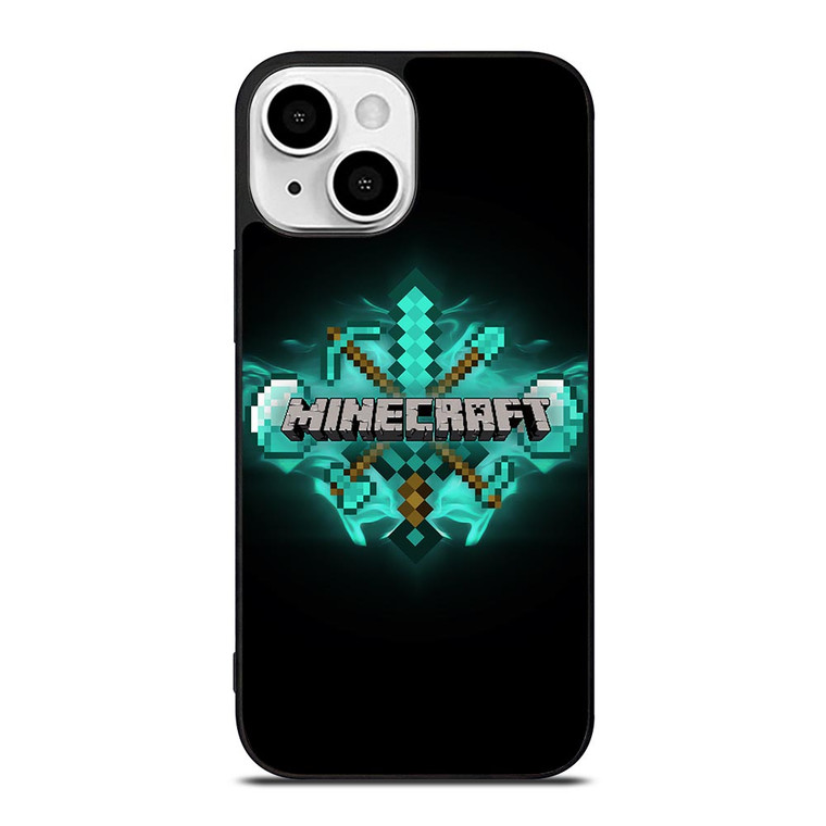 MINECRAFT DIAMOND SWORD iPhone 13 Mini Case