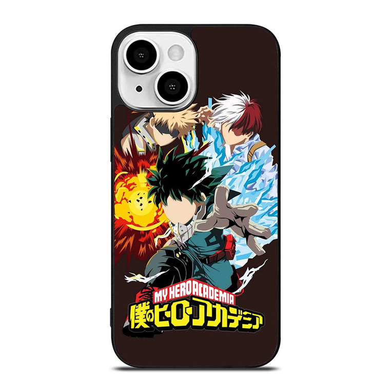 MY HERO ACADEMIA DEKU TODOROKI AND BAKUGOU iPhone 13 Mini Case