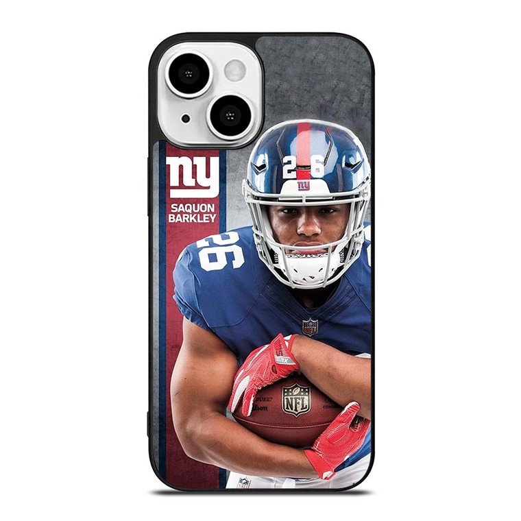 NEW YORK GIANTS SAQUON BARKLEY FOOTBALL iPhone 13 Mini Case