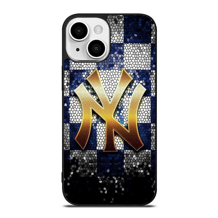 NEW YORK YANKEES GLASS ART iPhone 13 Mini Case