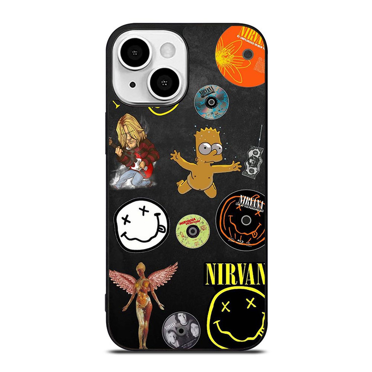 NIRVANA BAND COLLAGE iPhone 13 Mini Case