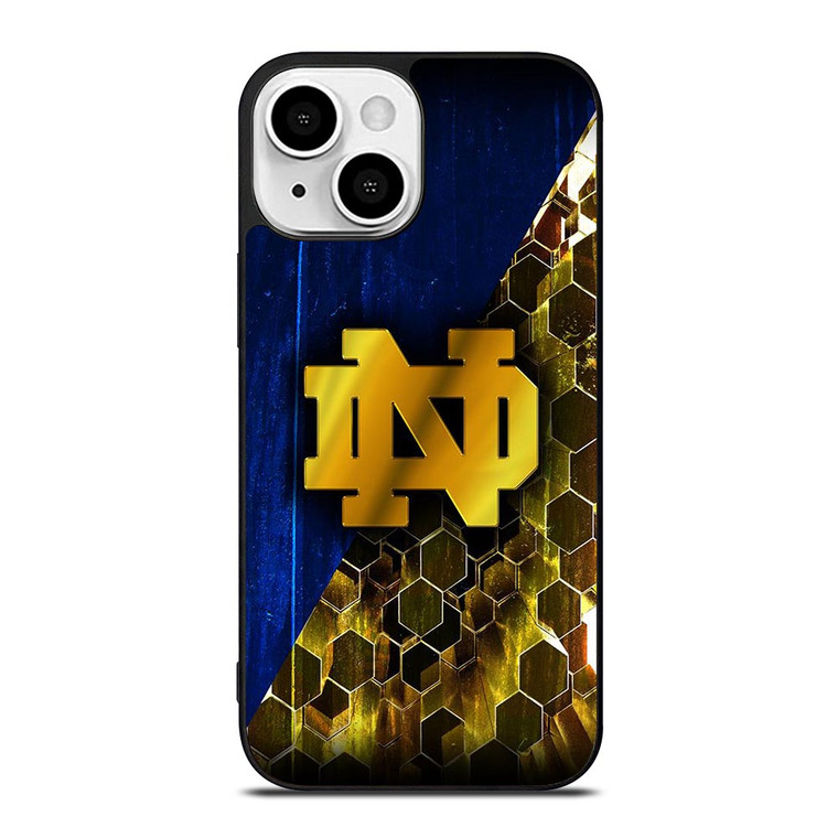 NOTRE DAME FIGHTING IRISH GOLDEN LOGO iPhone 13 Mini Case