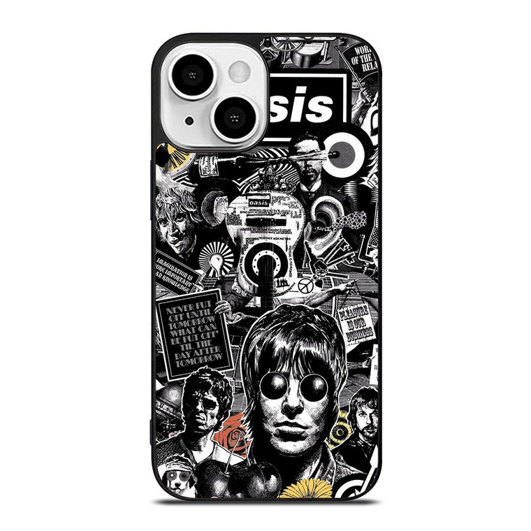 OASIS ROCK BAND POSTER iPhone 13 Mini Case