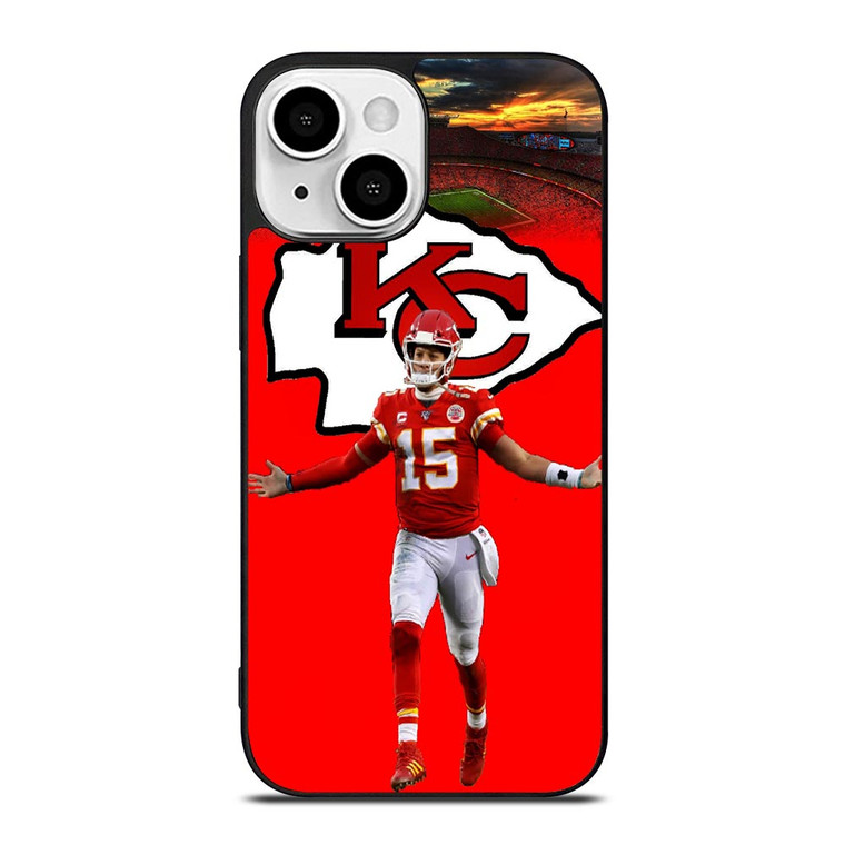 PATRICK MAHOMES KC CHIEFS LOGO iPhone 13 Mini Case