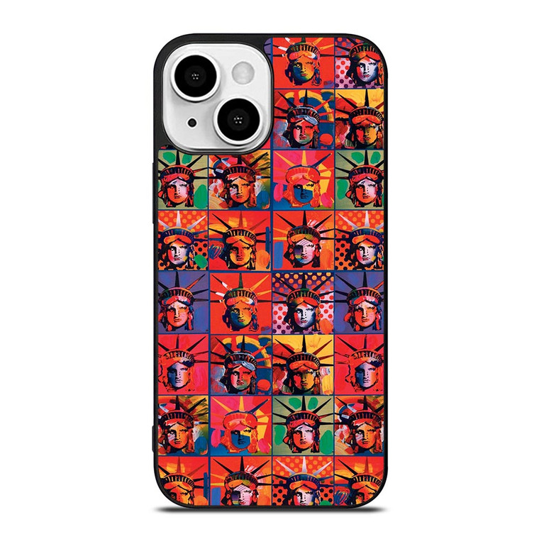 PETER MAX LIBERTY STATUE iPhone 13 Mini Case