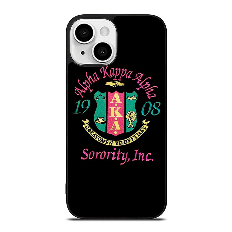 PINK AND GREEN AKA LOGO iPhone 13 Mini Case