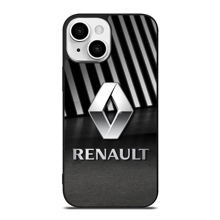 RENAULT CAR METAL LOGO iPhone 13 Mini Case RENAULT CAR METAL LOGO iPhone 13 Mini Case