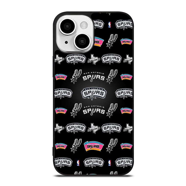 SAN ANTONIO SPURS COLLAGE iPhone 13 Mini Case SAN ANTONIO SPURS COLLAGE iPhone 13 Mini Case