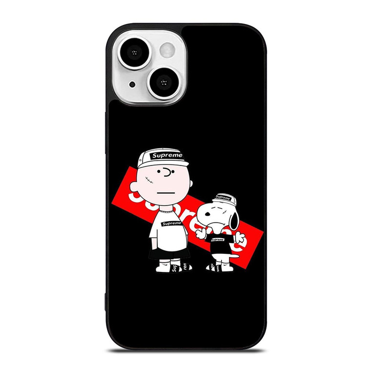 SNOOPY BROWN COOL SHIRT iPhone 13 Mini Case SNOOPY BROWN COOL SHIRT iPhone 13 Mini Case