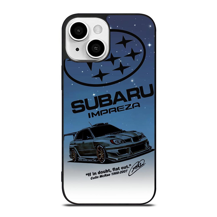 SUBARU IMPREZA COLIN MCRAE iPhone 13 Mini Case SUBARU IMPREZA COLIN MCRAE iPhone 13 Mini Case