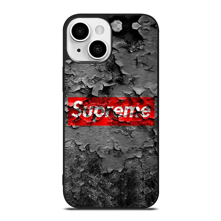 SUPREME CRACKED LOGO iPhone 13 Mini Case SUPREME CRACKED LOGO iPhone 13 Mini Case