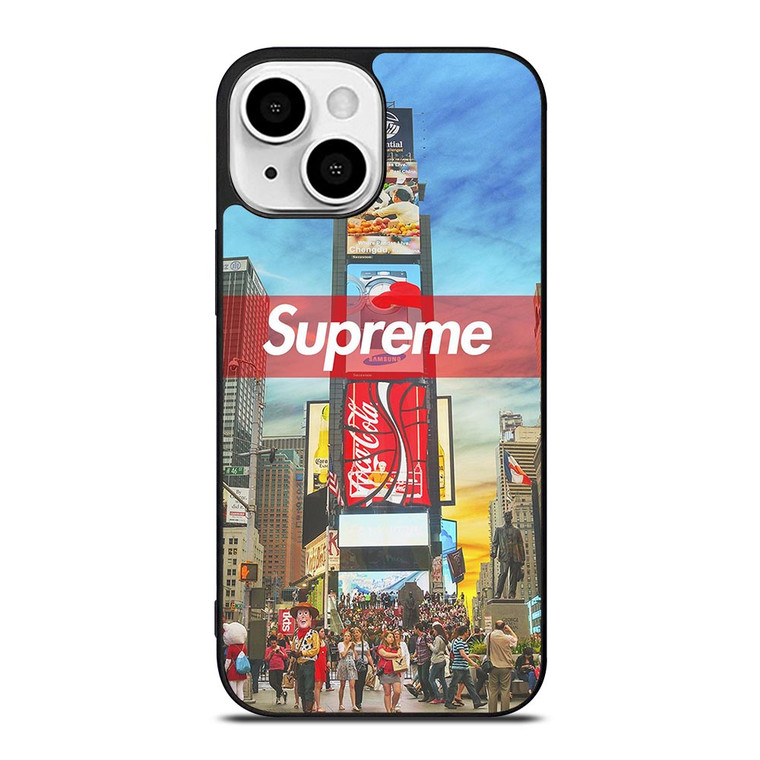SUPREME TIME SQUARE iPhone 13 Mini Case SUPREME TIME SQUARE iPhone 13 Mini Case