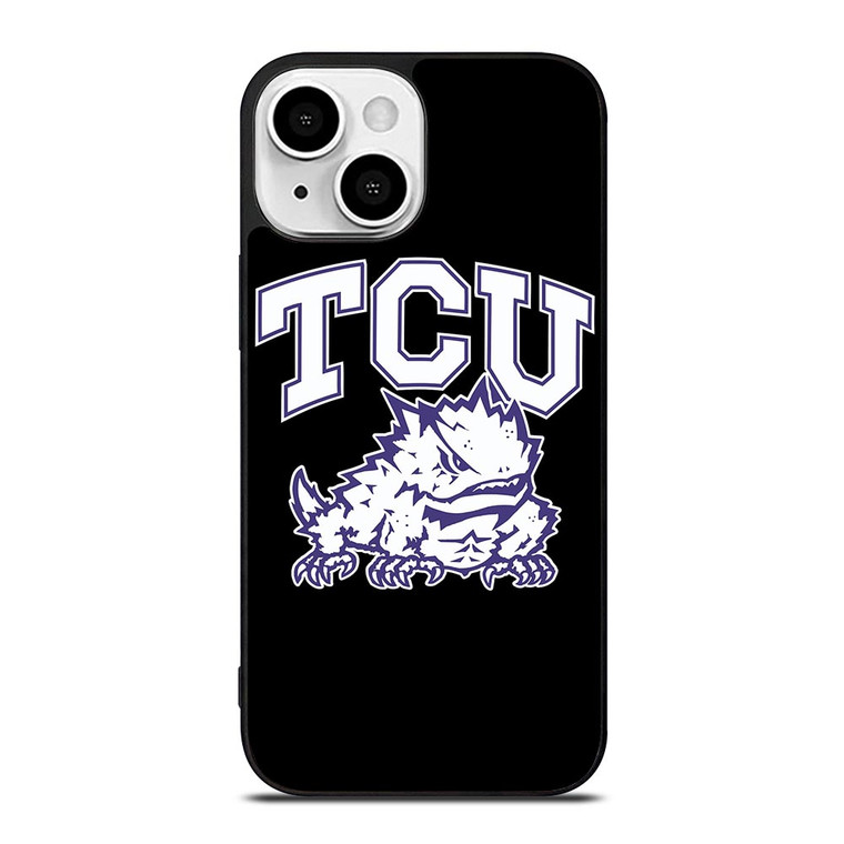 TCU HORNED FROGS FOOTBALL LOGO iPhone 13 Mini Case