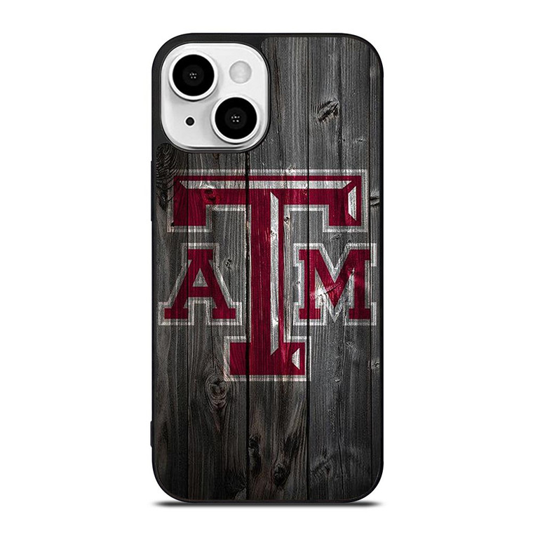 TEXAS AGGIES WOODEN LOGO iPhone 13 Mini Case