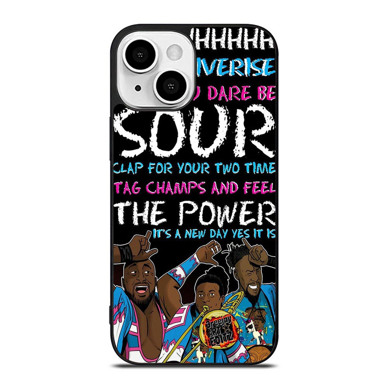 THE NEW DAY WRESTLING WWE ART iPhone 13 Mini Case THE NEW DAY WRESTLING WWE ART iPhone 13 Mini Case