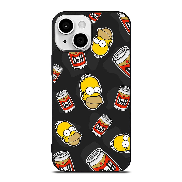 THE SIMPSONS HOMER DUFF BEER iPhone 13 Mini Case