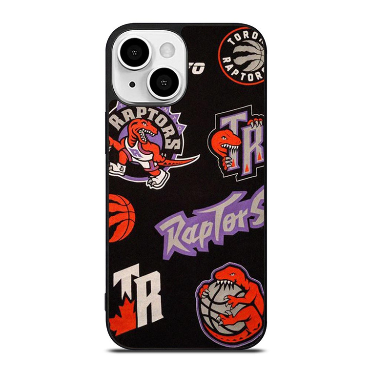 TORONTO RAPTORS LOGO COLLAGE iPhone 13 Mini Case