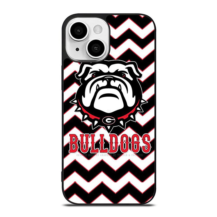 UGA GEORGIA BULLDOGS STRIPE LOGO iPhone 13 Mini Case