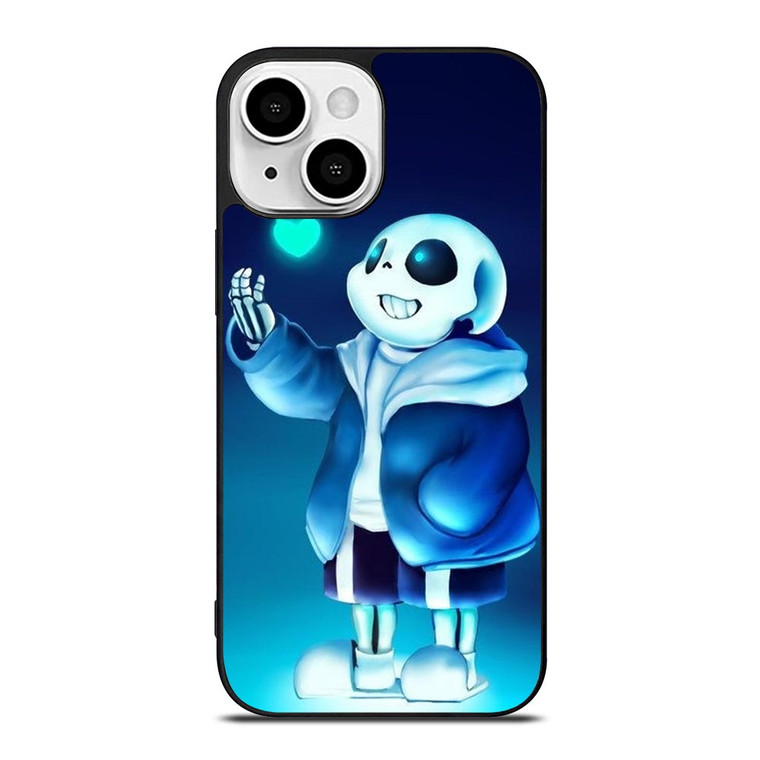 UNDERTALE GLOWING LOVE SYMBOL iPhone 13 Mini Case