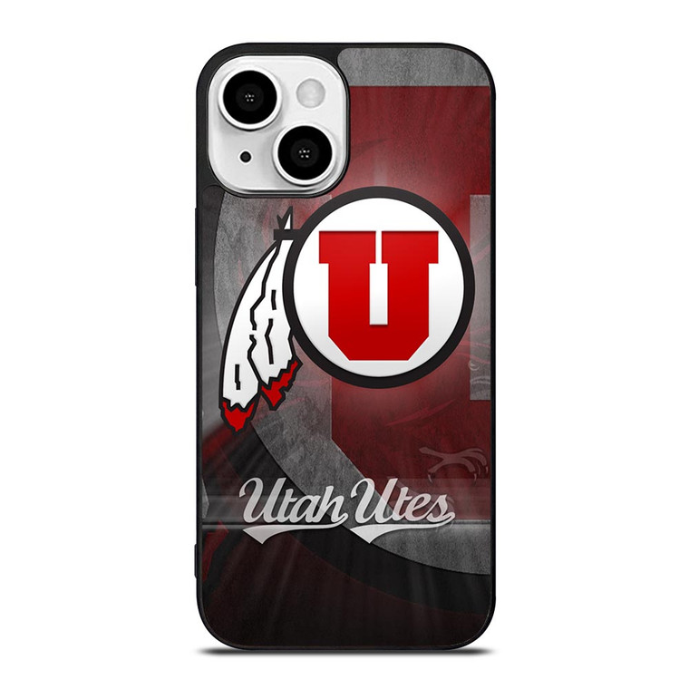 UTAH UTES FOOTBALL LOGO iPhone 13 Mini Case