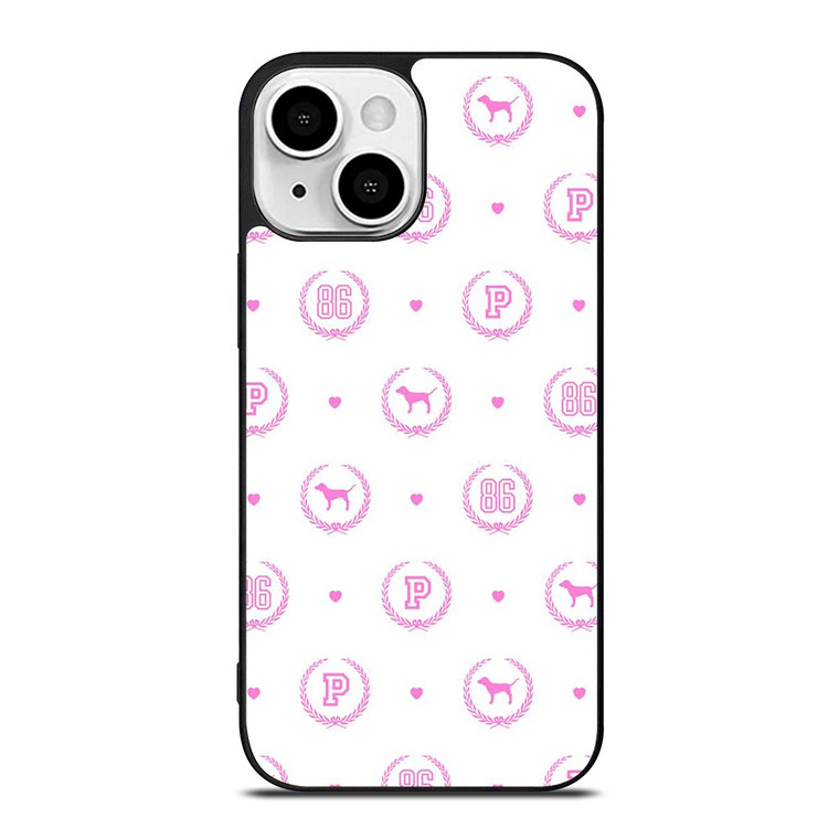 VICTORIA'S SECRET PINK LOVE DOG 86 iPhone 13 Mini Case