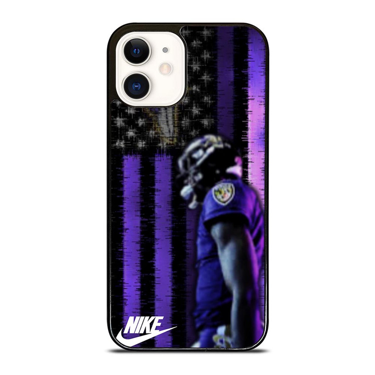 LAMAR JACKSON BALTIMORE RAVENS NFL iPhone 12 Case