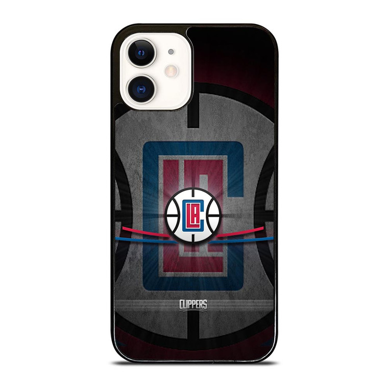 LOS ANGELES CLIPPERS LOGO iPhone 12 Case