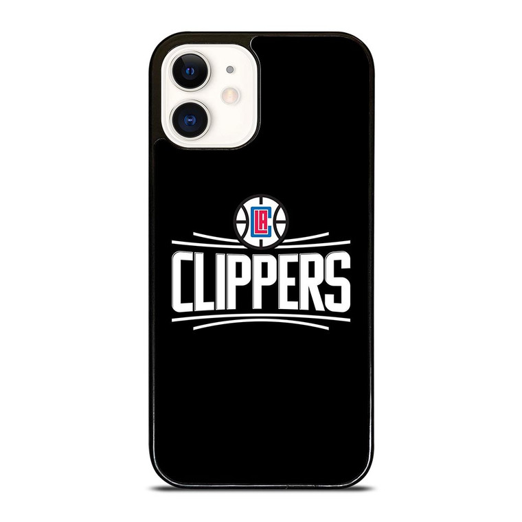 LOS ANGELES CLIPPERS NBA LOGO iPhone 12 Case