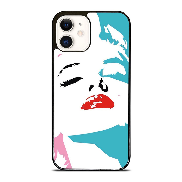 MARILYN MOENROE ABSTRACT iPhone 12 Case