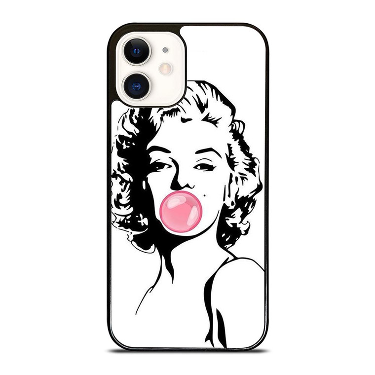 MARILYN MOENROE BUBLE GUM iPhone 12 Case
