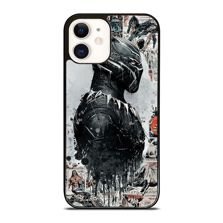 MARVEL BLACK PANTHER COMIC iPhone 12 Case