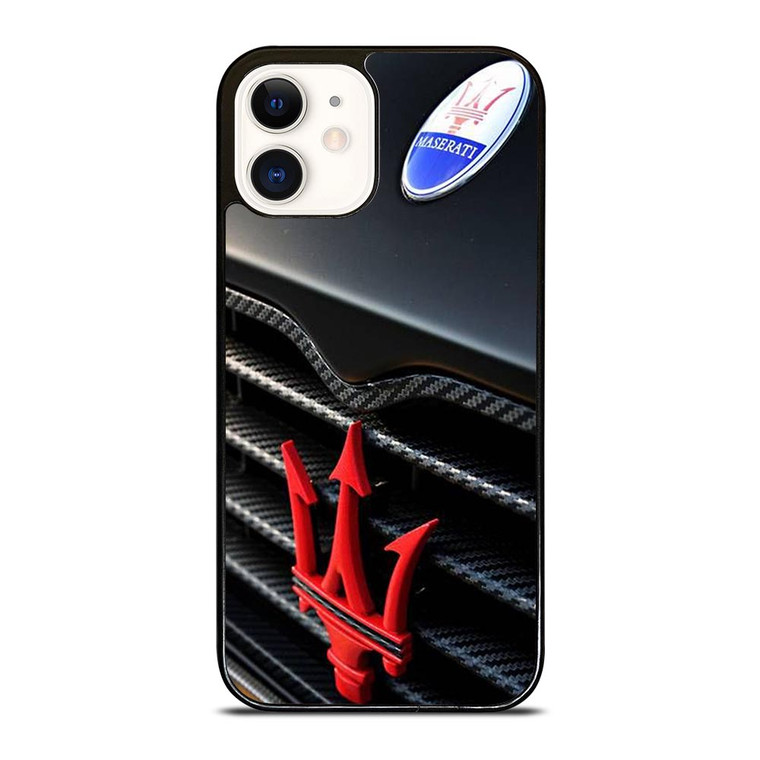 MASERATI CARBON GRILL iPhone 12 Case