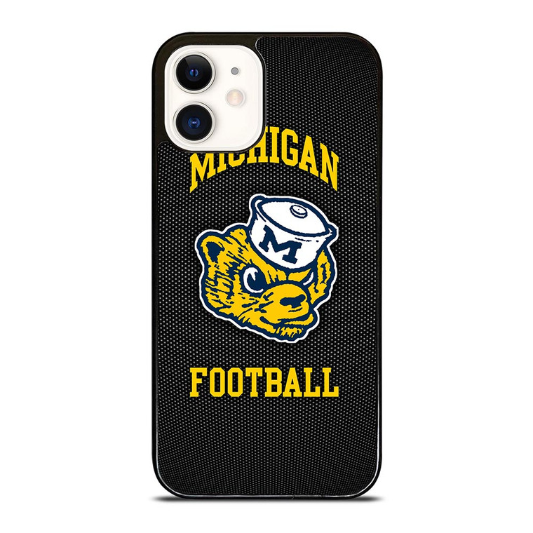 MICHIGAN WOLVERINES FOOTBALL MASCOT iPhone 12 Case