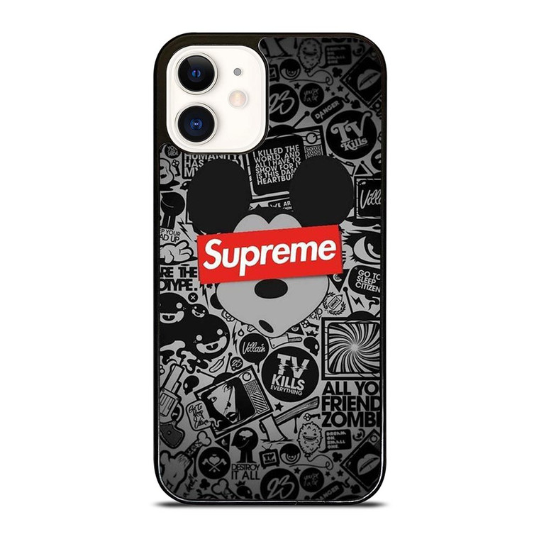MICKEY SUP CENSORED iPhone 12 Case