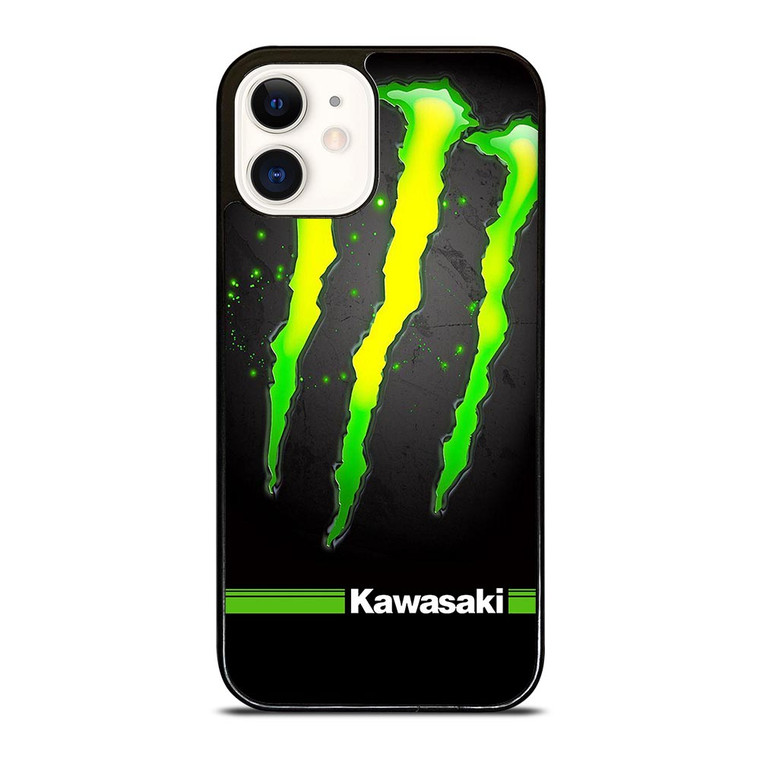 MONSTER KAWASAKI LOGO iPhone 12 Case