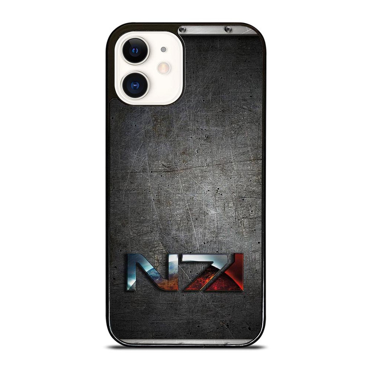 N7 ARMOUR MASS EFFECT METAL EMBLEM iPhone 12 Case