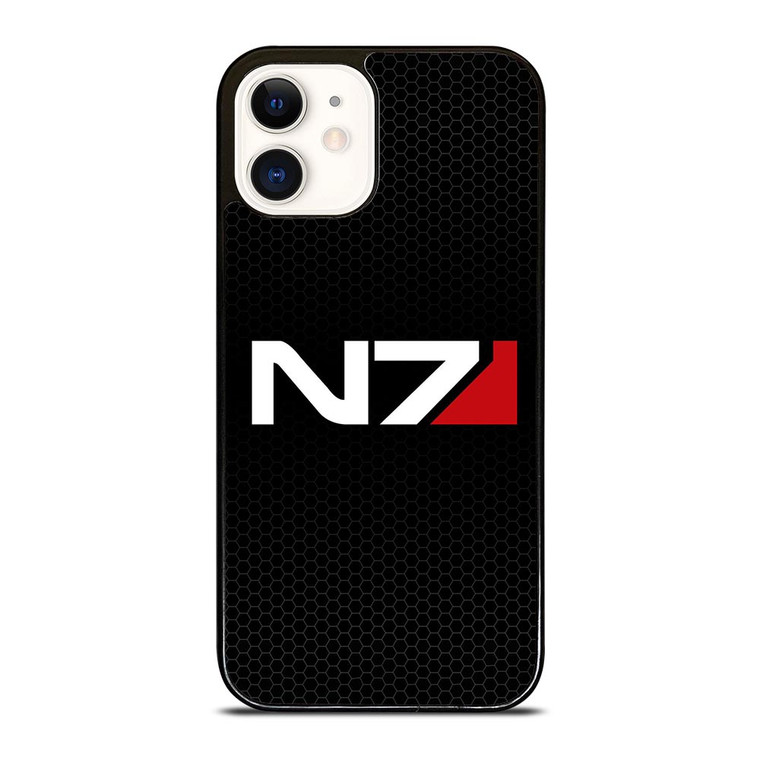 N7 MASS EFFECT METAL LOGO iPhone 12 Case