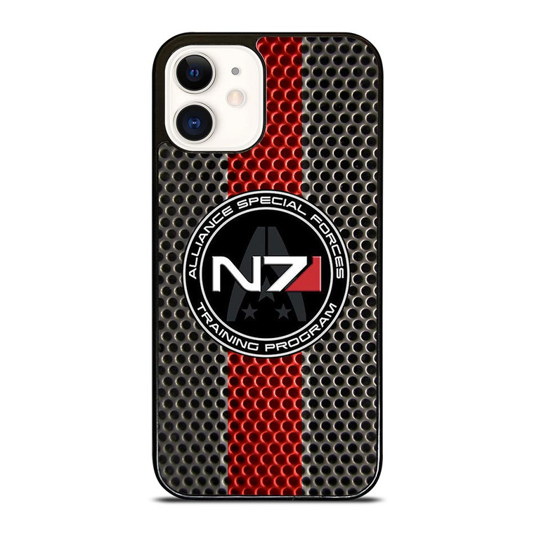 N7 MASS EFFECT PLATE LOGO iPhone 12 Case