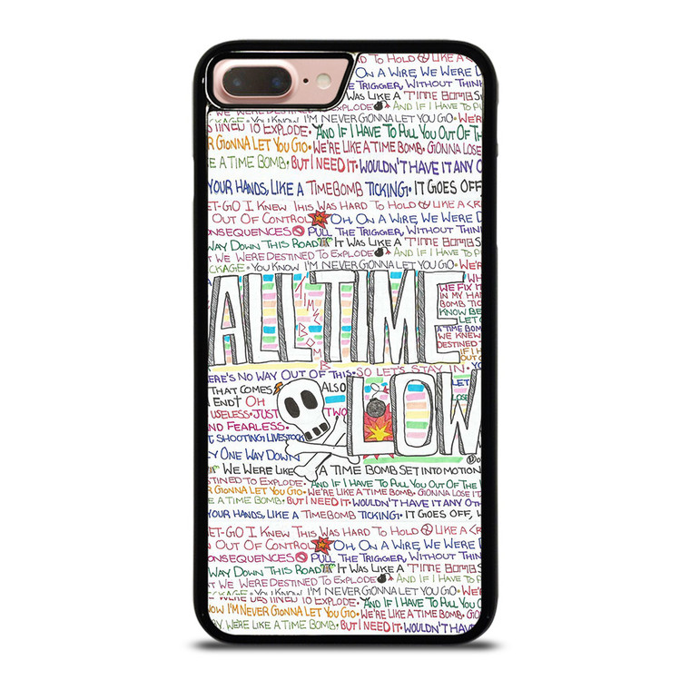 ALL TIME LOW WRITTING iPhone 8 Plus Case