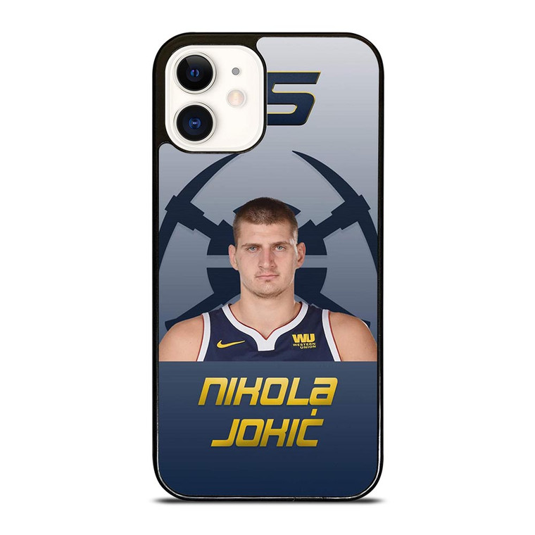 NIKOLA JOKIC DENVER NUGGETS SYMBOL iPhone 12 Case