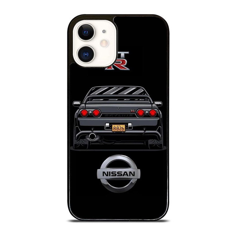NISSAN GTR R35 ILLUSTRATION iPhone 12 Case