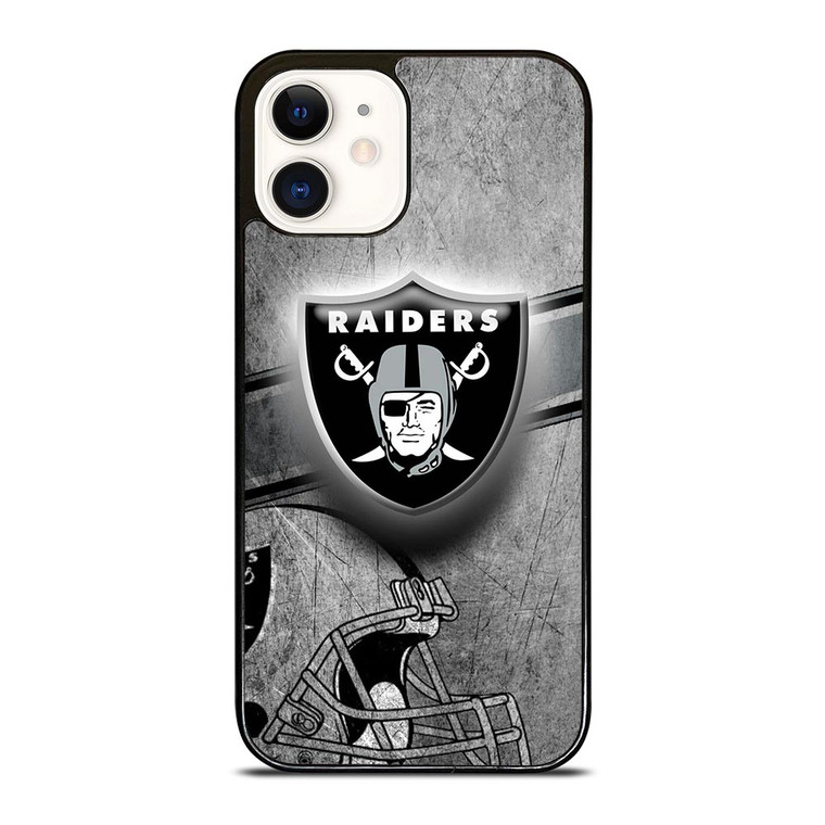 OAKLAND RAIDERS NFL LOGO iPhone 12 Case