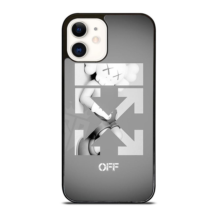 OFF WHITE KAWS iPhone 12 Case