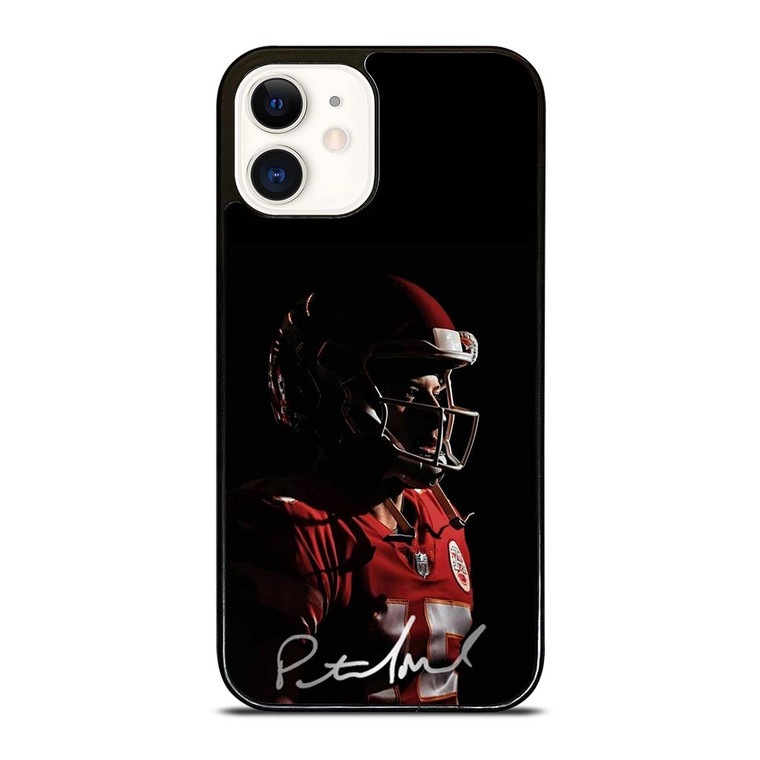 PATRICK MAHOMES KC CHIEFS SIGNATURE iPhone 12 Case