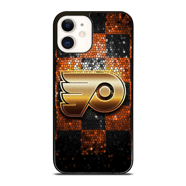 PHILADELPHIA FLYERS GLAMOUR LOGO iPhone 12 Case