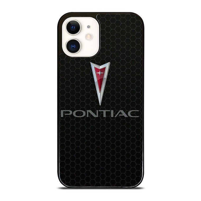 PONTIAC AUTOMOBILE LOGO METAL iPhone 12 Case