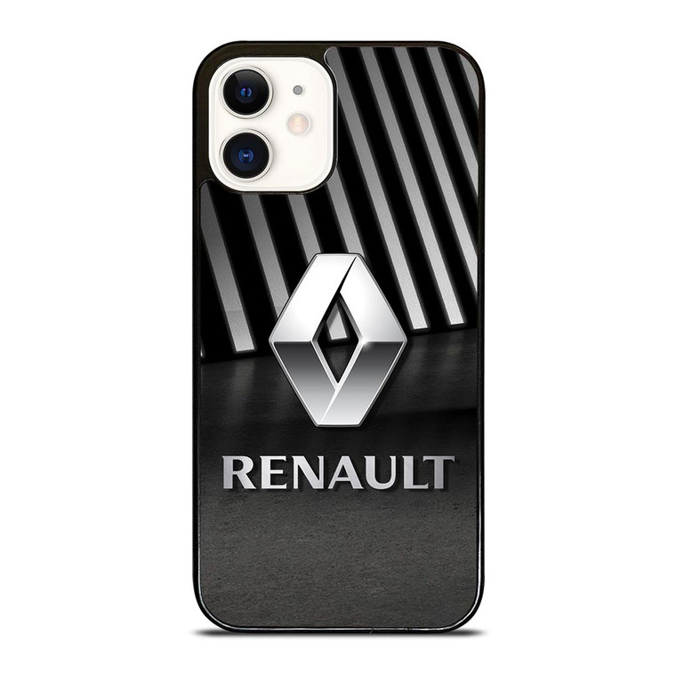 RENAULT CAR METAL LOGO iPhone 12 Case