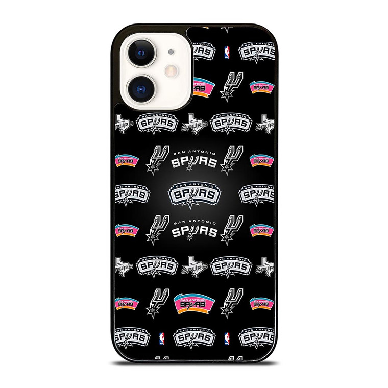 SAN ANTONIO SPURS COLLAGE iPhone 12 Case SAN ANTONIO SPURS COLLAGE iPhone 12 Case